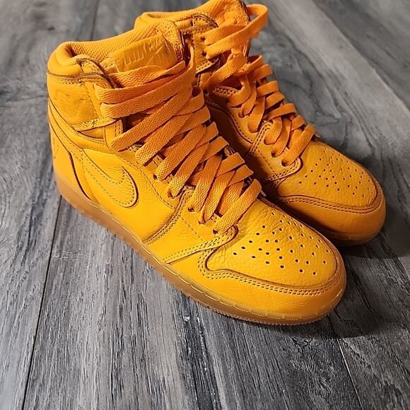 Air Jordan1 Retro High Gatorade Orange Peel Size 4Y GS AJ6000-880 - Picture 1 of 8